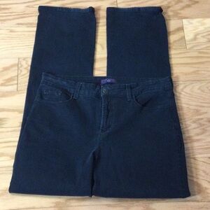 14 Not Your Daughter’s Jeans Dark Wash Straight Leg Blue Denim Jeans